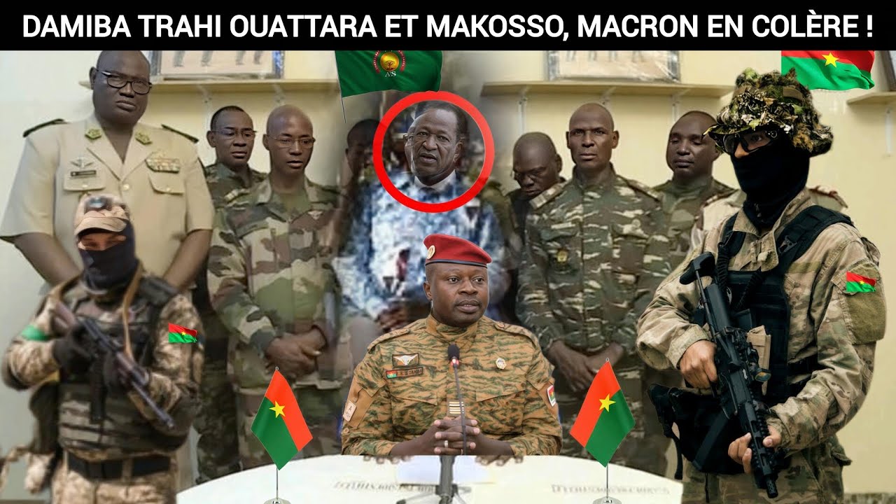 Urgent⛔ Damiba Dévoile Tout En direct Et Expose Ouattara, Makosso et Sa Fille, Tous les Preuves 