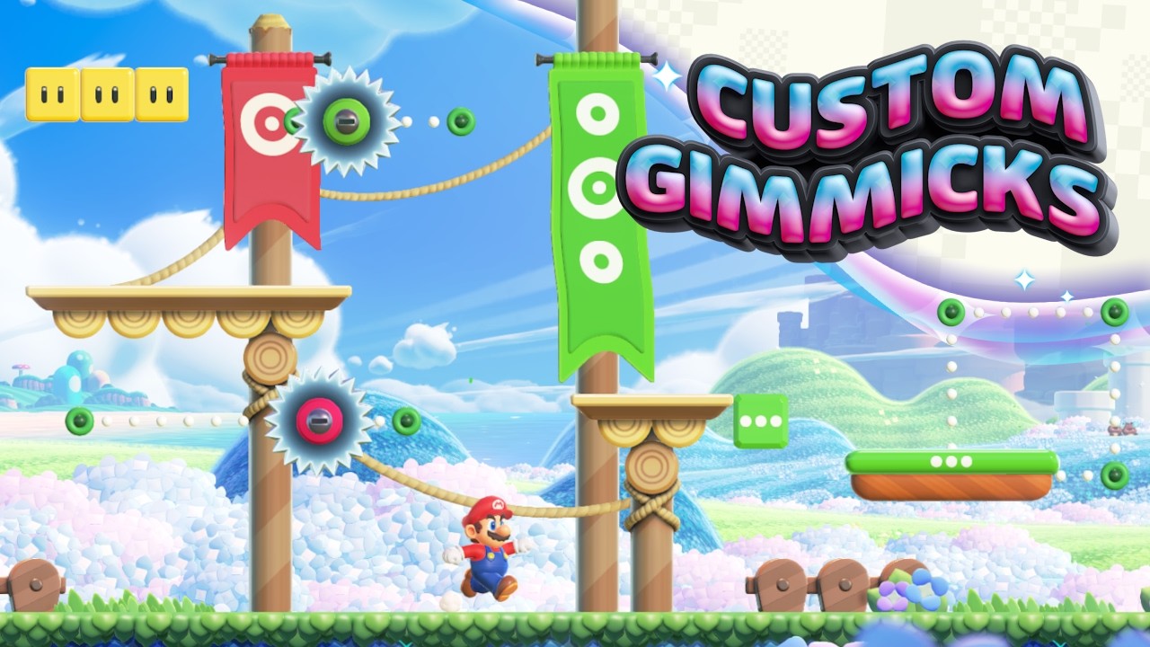 Making Complex Custom Gimmicks in Mario Wonder
