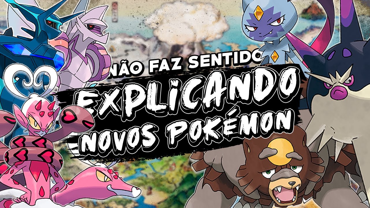 Explicando os Pokémon NOVOS de Legends Arceus!