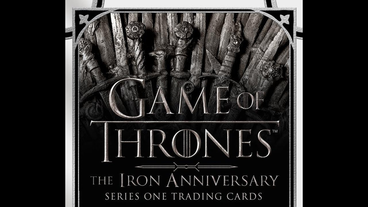 Athletic~2021 Rittenhouse Game Of Thrones Iron Anniversary Series 1 Hobby Box Break