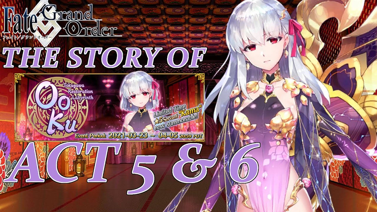 Fate/Grand Order - Ooku Tokugawa Restoration Labyrinth Act 5&6 FULL Story & Fights