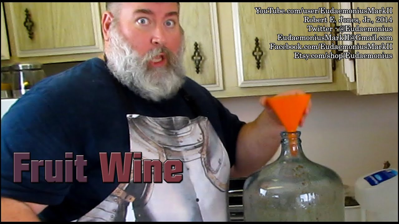 How To Make FRUIT WINE - Day 16,463