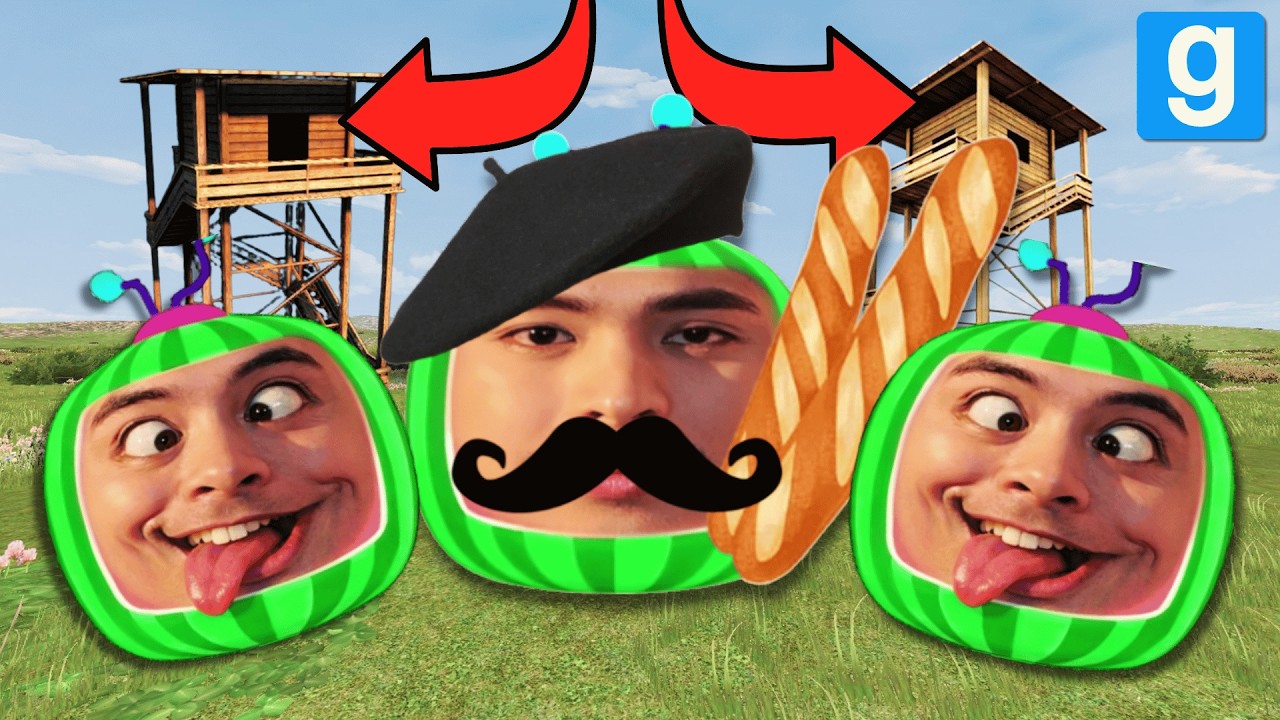 TOWERS Vs CocoMartin SILLY and FRENCH | Garry's Mod