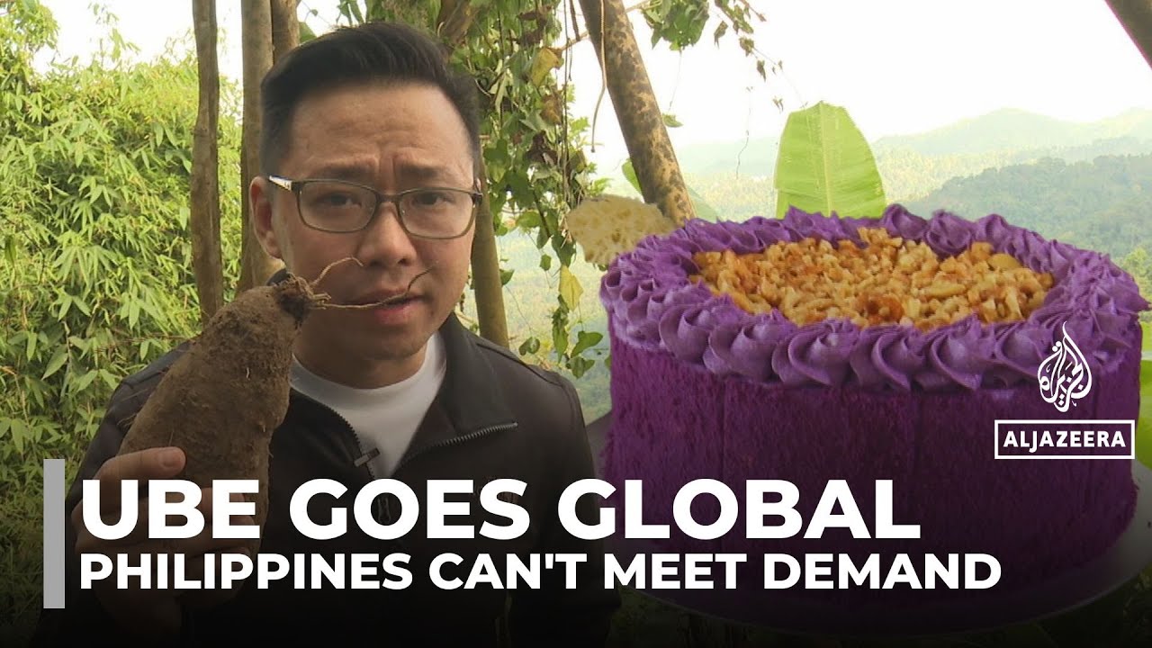 Purple ube takes off globally, leaving Filipino farmers racing to catch up