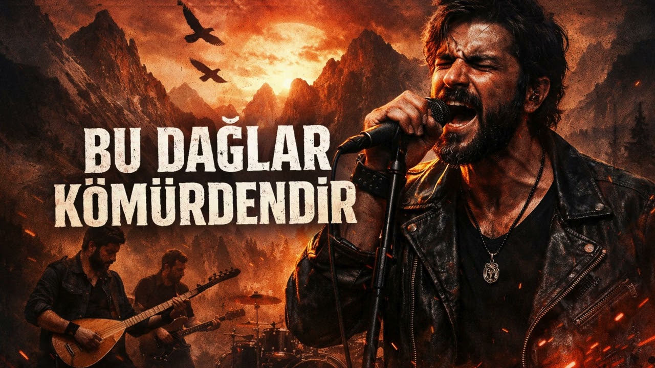 Bu Dağlar Kömürdendir | Anadolu Rock Cover 2026 | Elektrik Bağlama Rock | DERDGÂH
