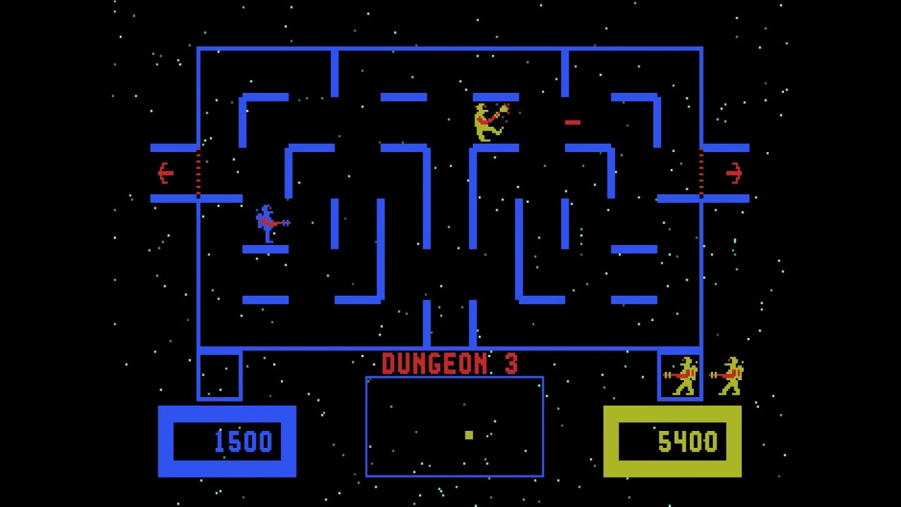 Wizard of Wor Longplay (Arcade Version)