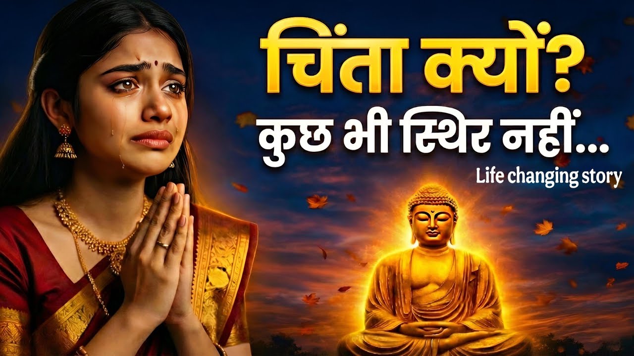“कुछ भी स्थायी नहीं… फिर इतनी चिंता क्यों? | बुद्ध” | Buddha Story | Life Changing Story | #story 