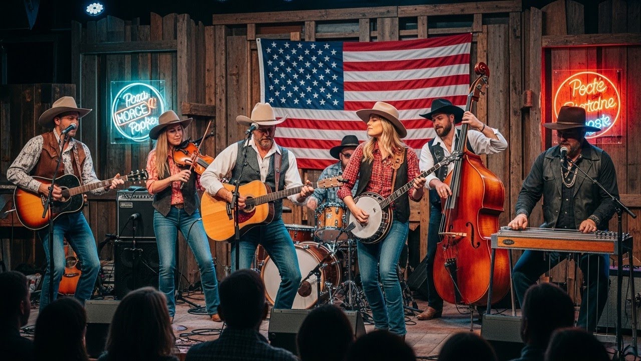 Vintage Country Nights – Old School Country Acoustic for Deep Relaxation on a Lonely Country Road
