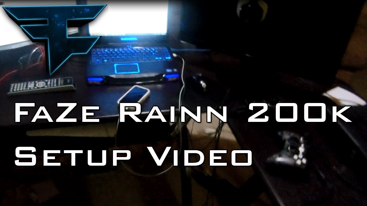 FaZe Rain 200k Setup Video!