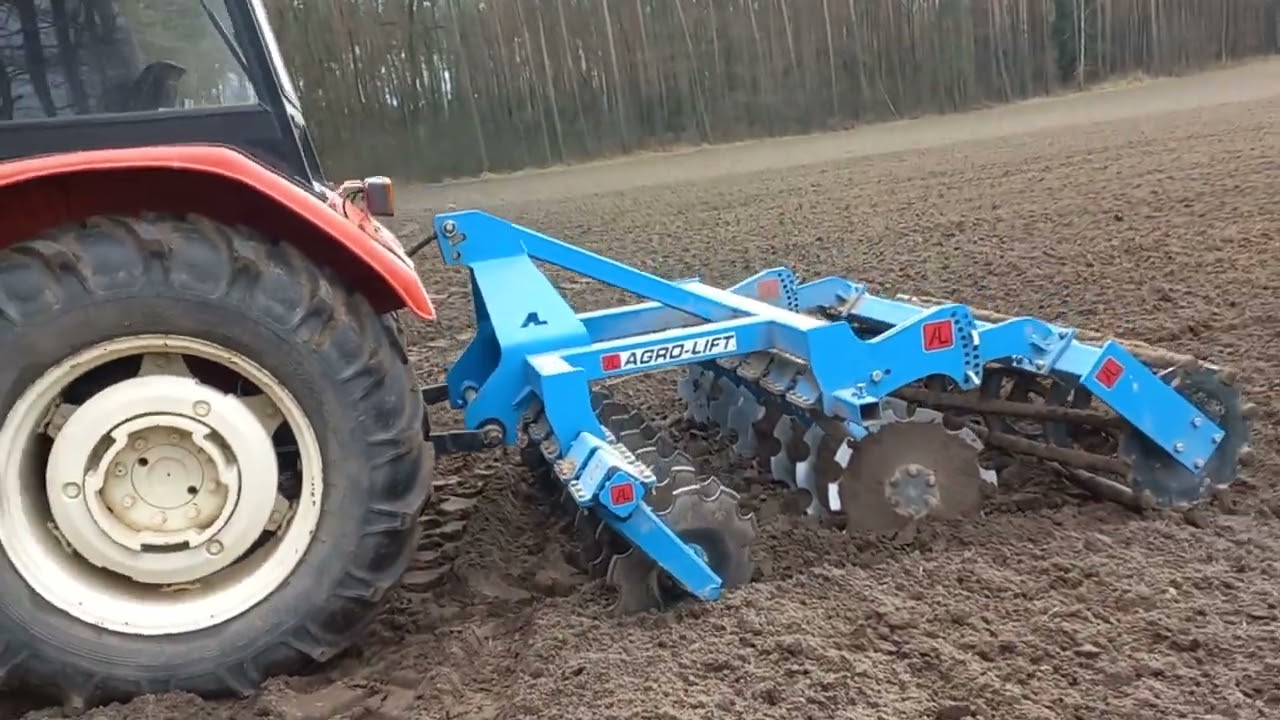 wiosna 2023 ursus c360 agro lift uprawa pod siew jęczmienia