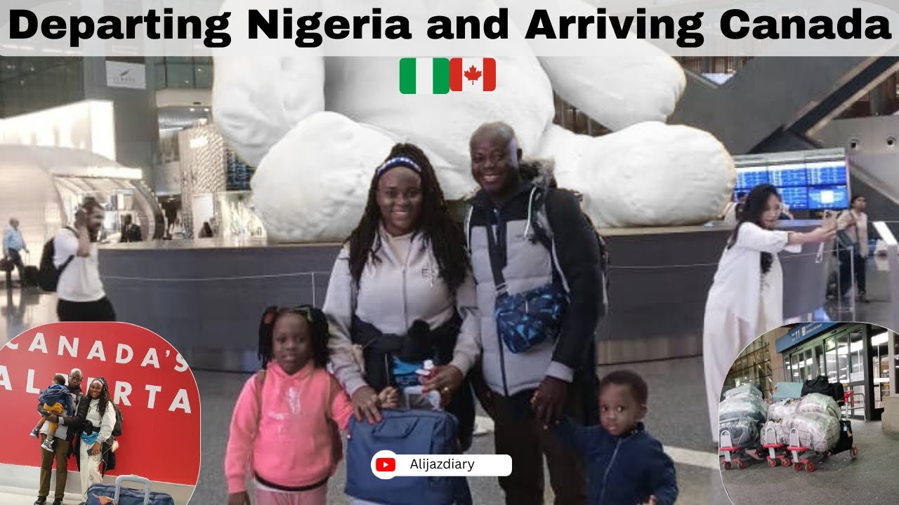 Our 41-Hour Flight Journey 🇳🇬🇨🇦 | From Nigeria to Canada | Part 2