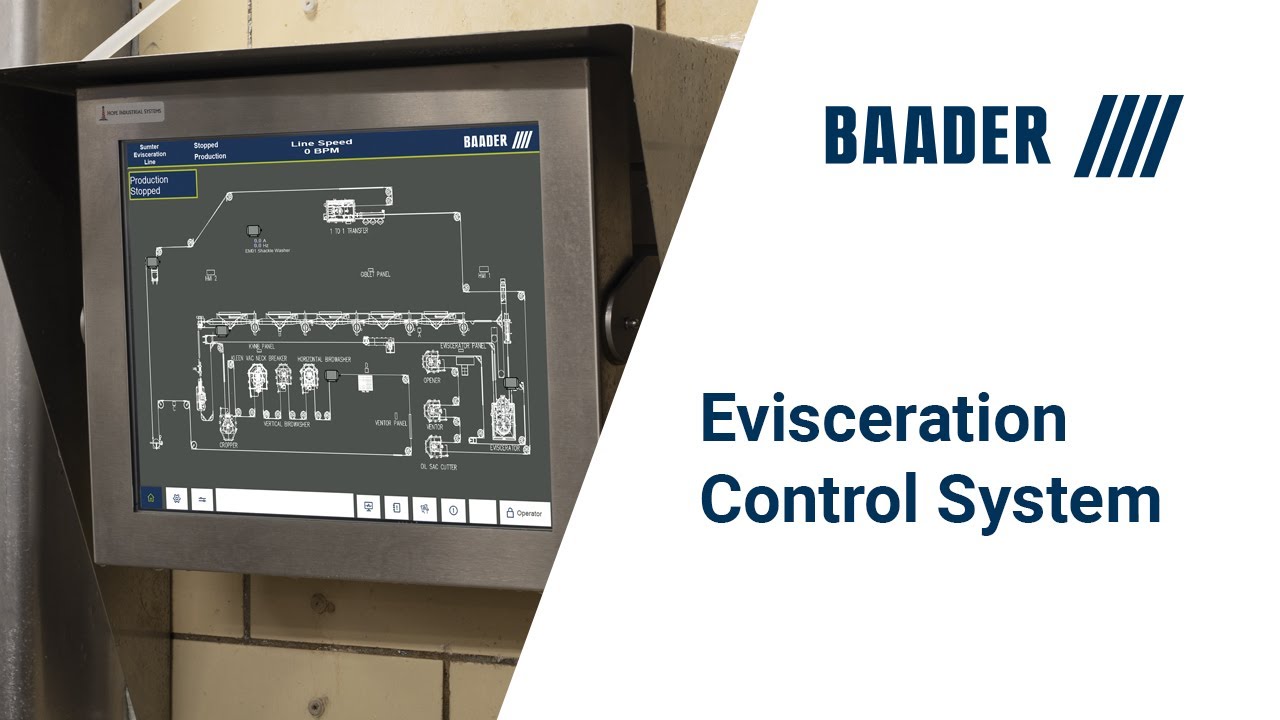 BAADER Digitization of Evisceration Line