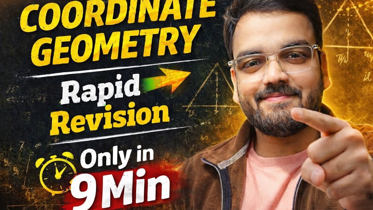 Chapter 7 Coordinate Geometry 🔥 Rapid Revision | 100% Board Focus | Class 10