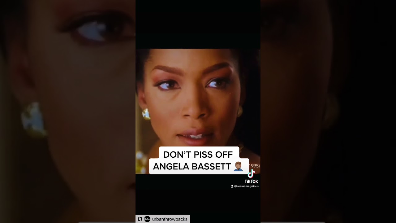 When Angela Bassett Gets Mad #shorts #relatable #angelabassett