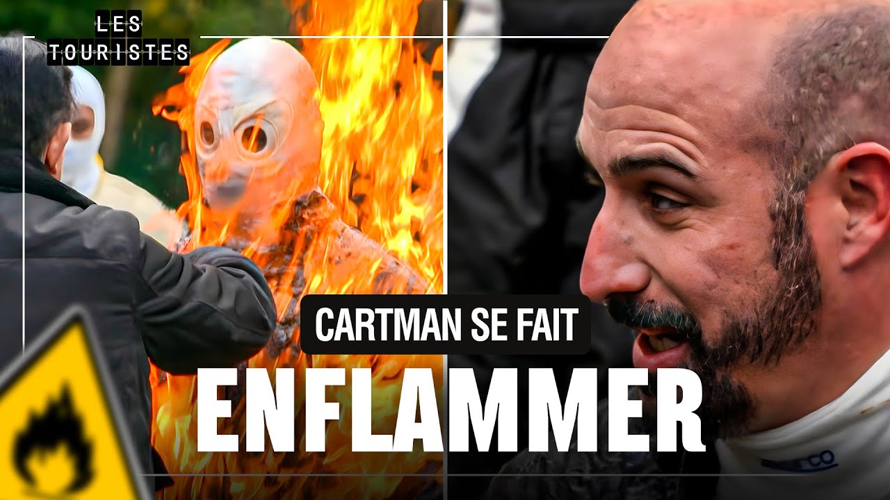 Cartman et Camille Cerf prennent feu 😱 | Les Touristes