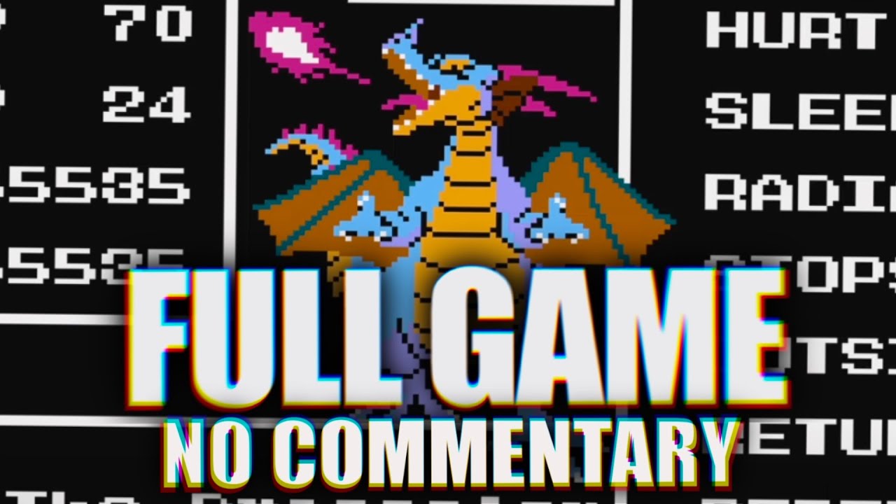 Dragon Quest (Dragon Warrior NES) | Full Gameplay No Commentary
