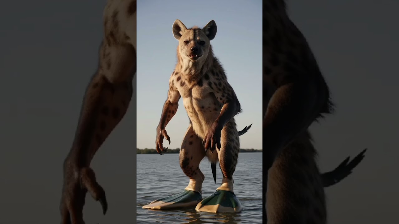 hyena and duk and monkey and jaguar #hyena #duk #monkey #jaguar