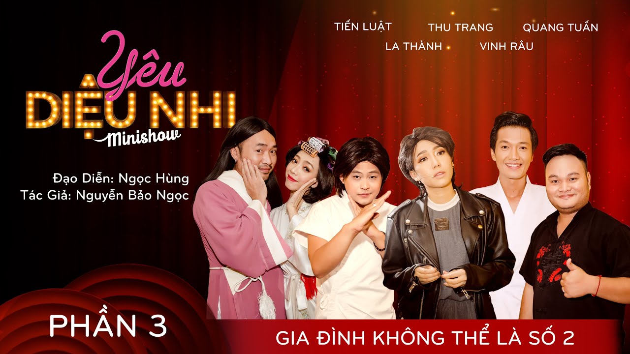 Minishow Diệu Nhi - 2018 Phần 3 (full):Thu Trang, Tiến Luật, Quang Tuấn, La Thành, Vinh Râu