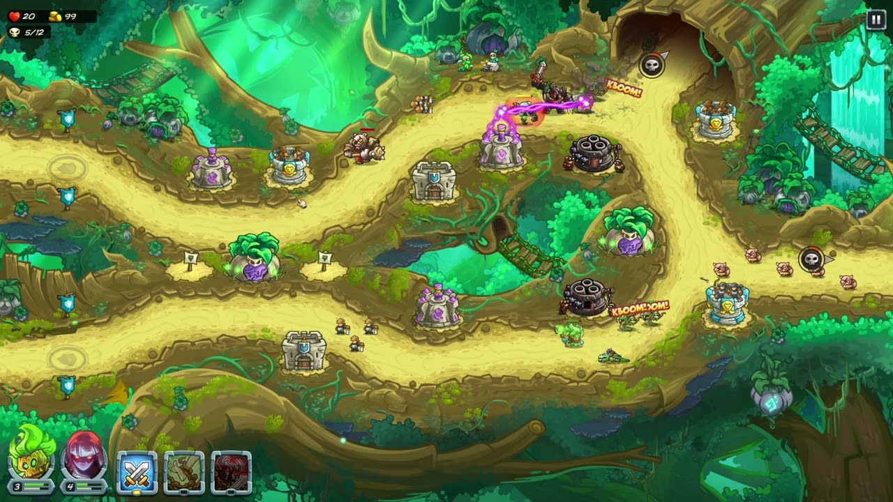 Kingdom Rush 5: Aliance (4) - Emerald Treetops
