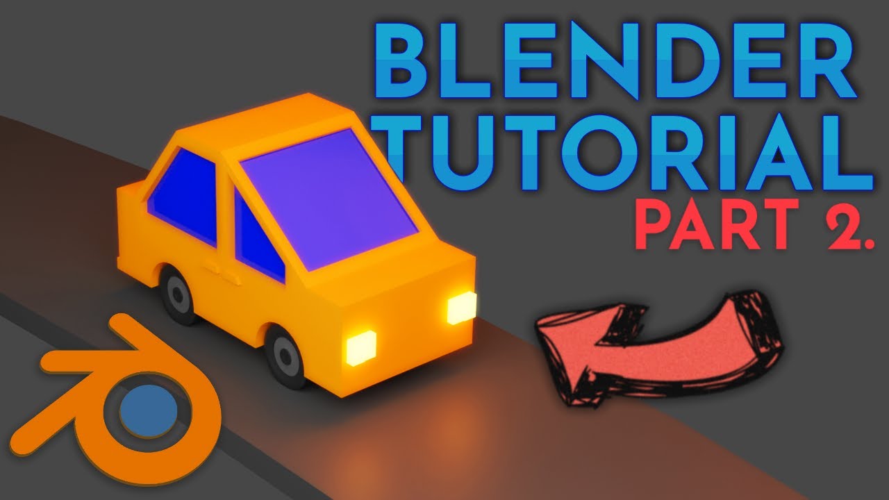 ►Velký český tutorial pro začátečníky | Blender pt. 2/2