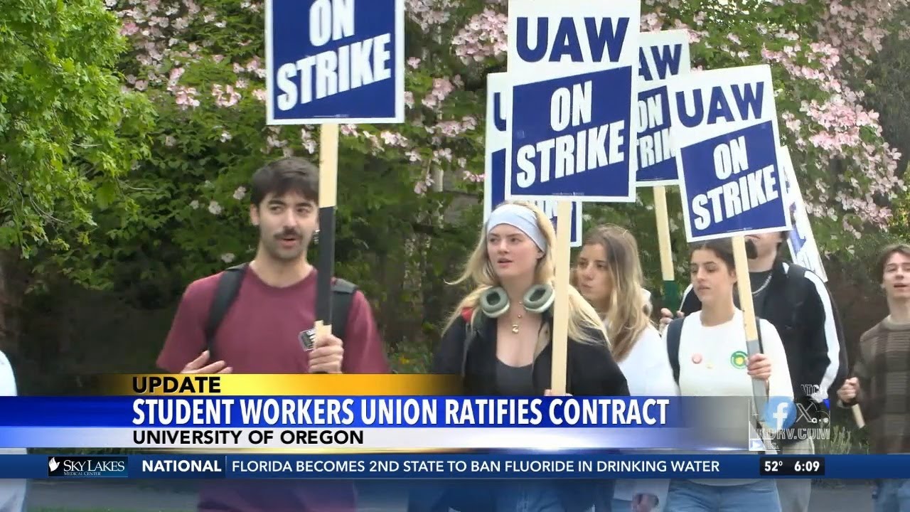 UO Student Workers union ratifies new labor contract