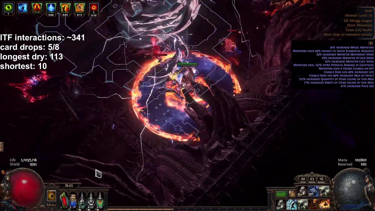 Fresh SSF Tornado Chieftain Farming It That Fled Cards for Rightmost Mageblood