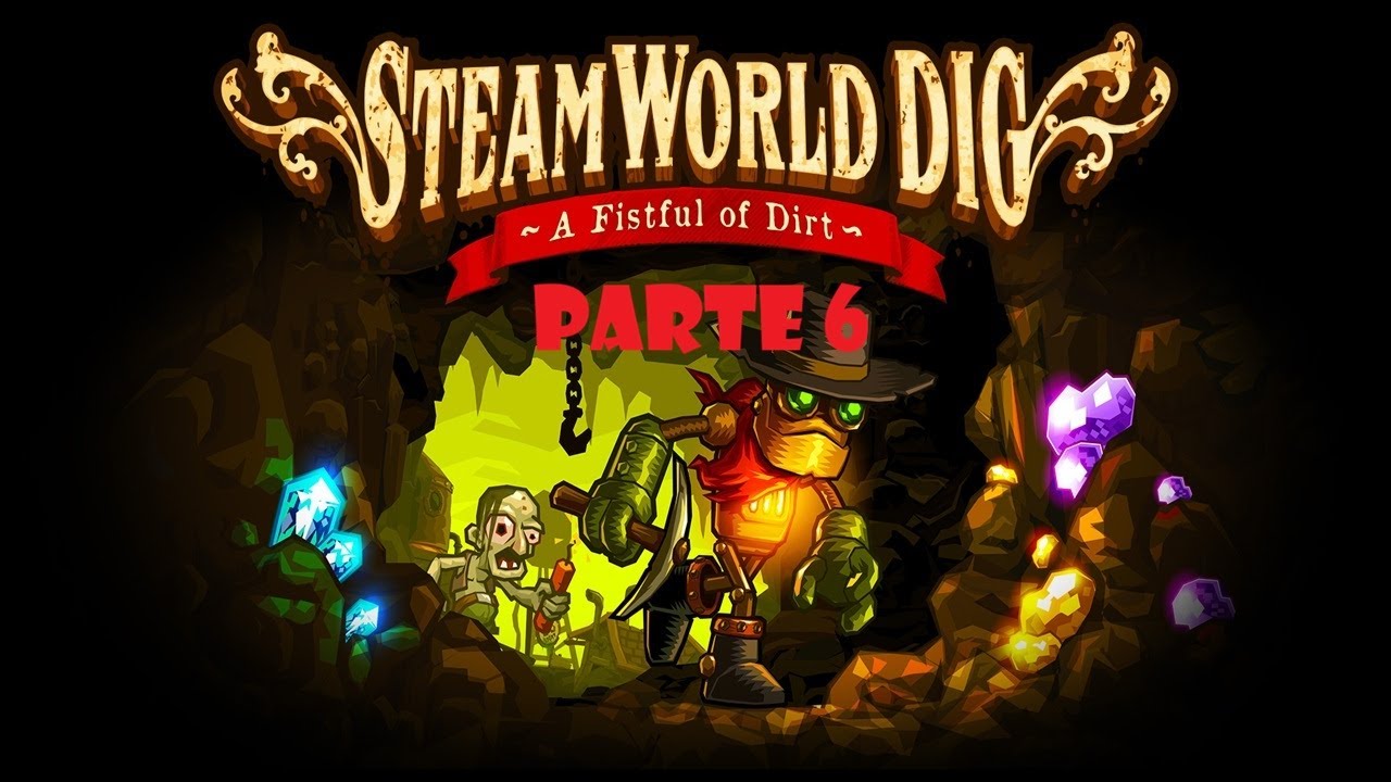 SteamWorld Dig (испанская версия) для ПК (Windows 11) в Steam. Часть 6: Поиск минералов.