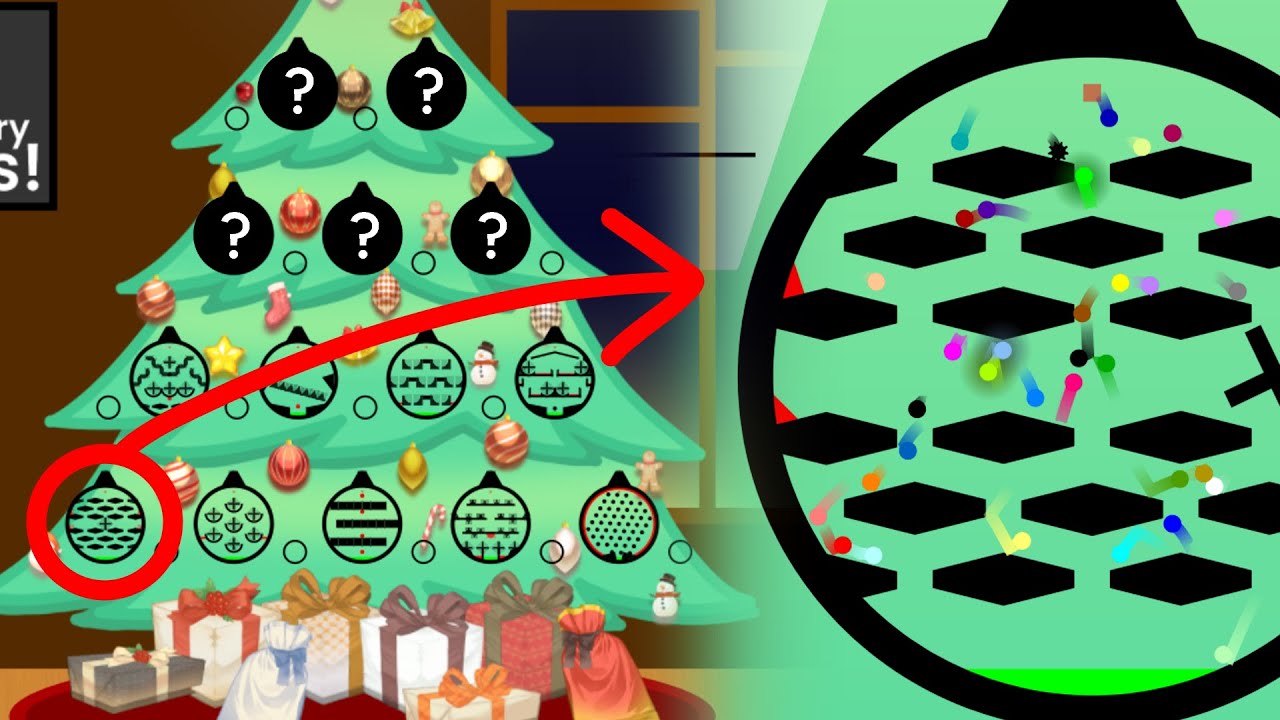 Christmas Marble Race: Make your Ornaments! - Elimination Marble Race