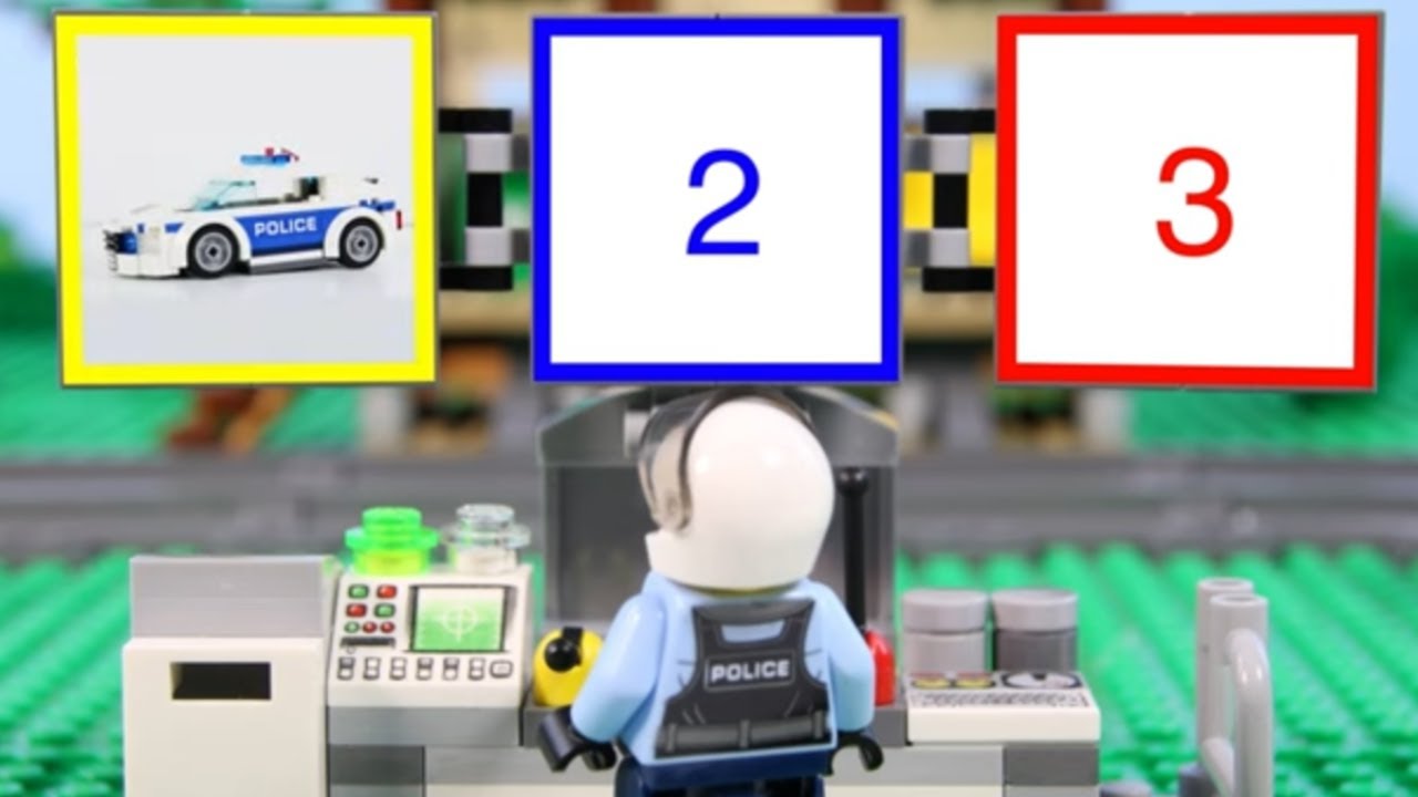 LEGO Experimental Police Train Chase STOP MOTION | Billy Bricks