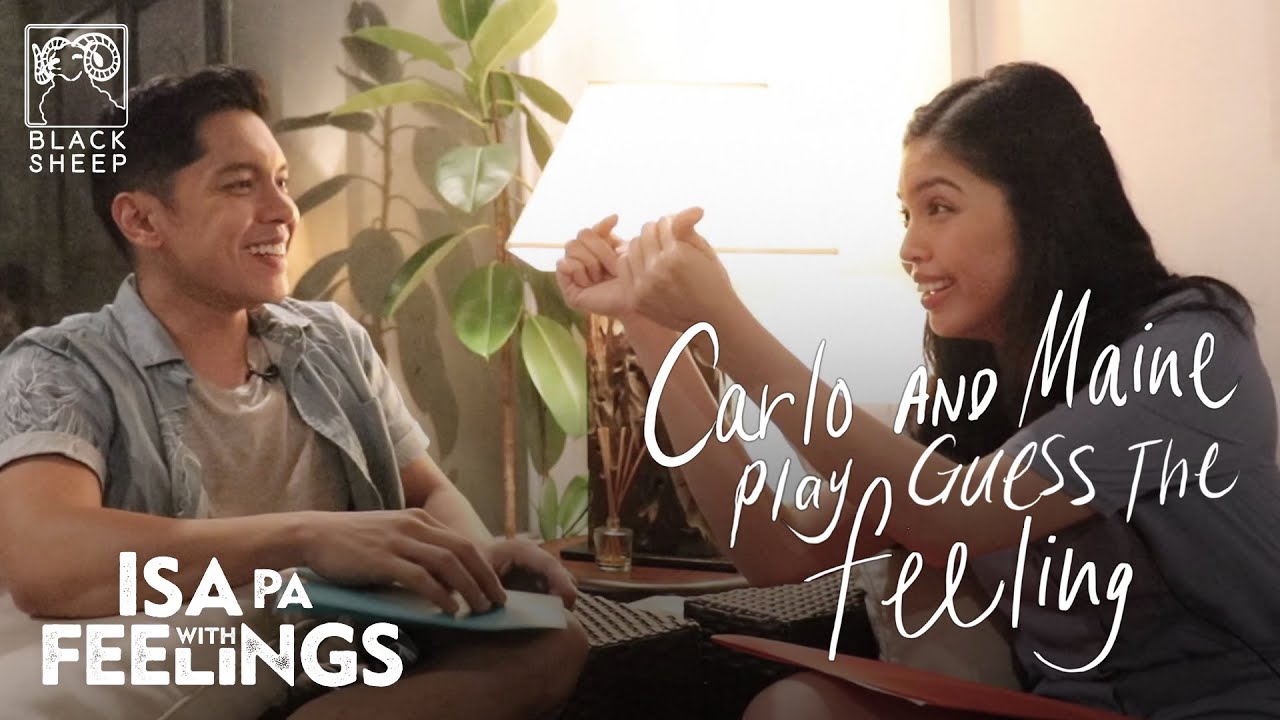 Play Guess The Feeling | Carlo Aquino and Maine Mendoza | Isa Pa With Feelings