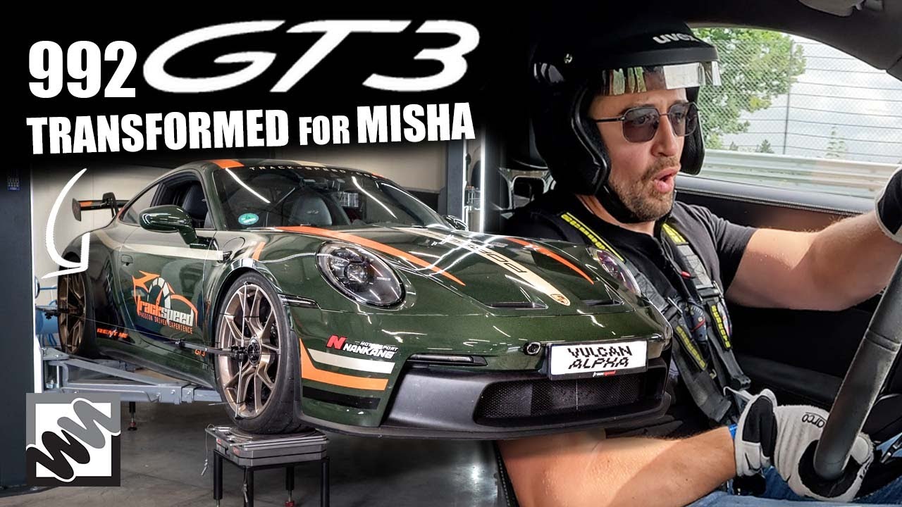 BIG Upgrades for Misha Charoudin's PORSCHE 992 GT3 RING TAXI