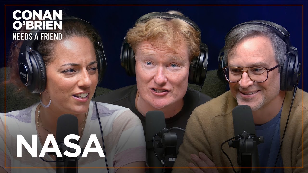 Conan Wants The Podcast To Look More Like NASA | Conan O'Brien Needs A Friend
