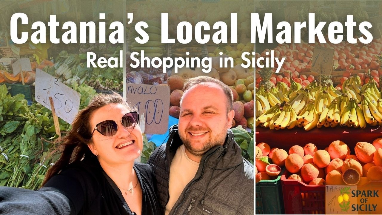 Catania's Local Markets. Real shopping in Sicily.