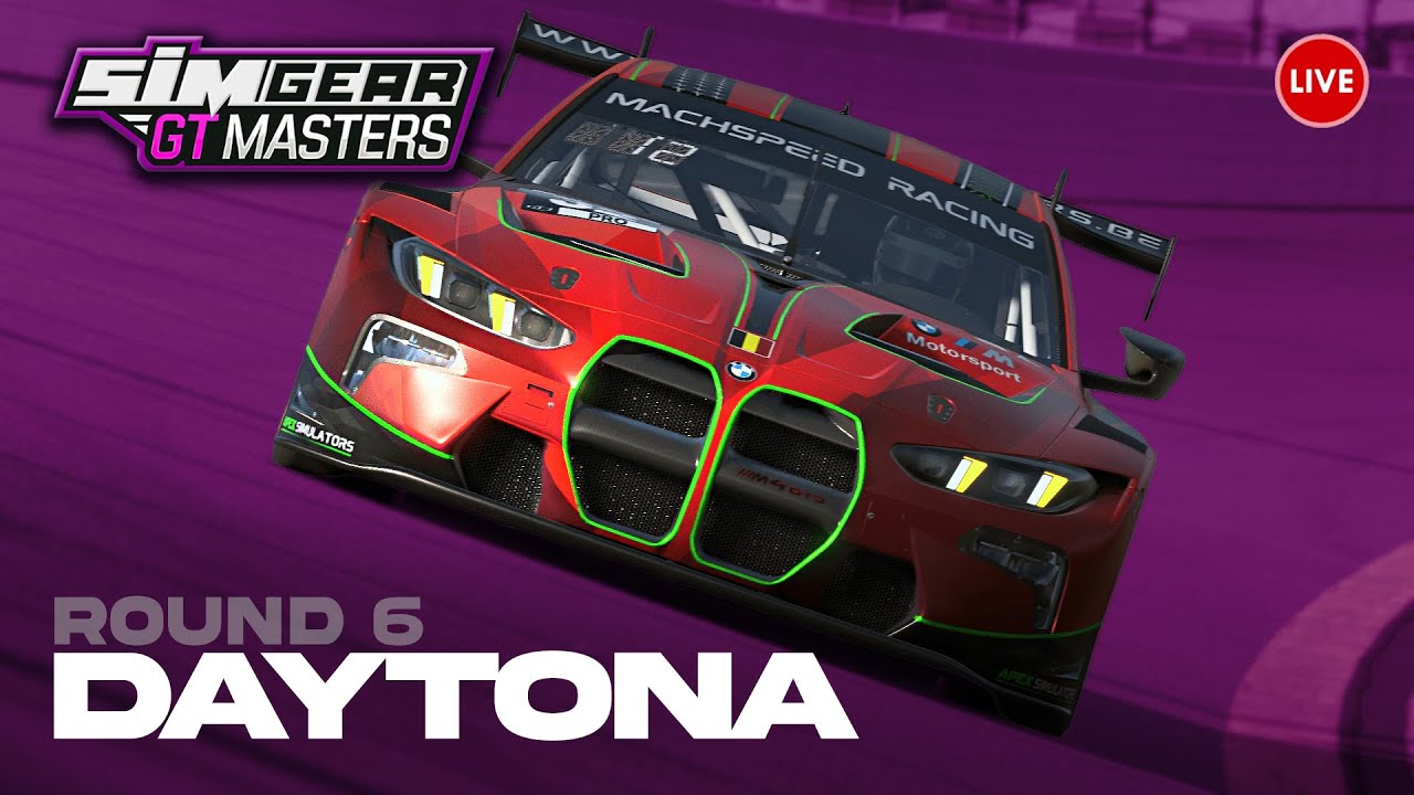 🔴 SIMGEAR GT Masters LIVE | Daytona | Round 6