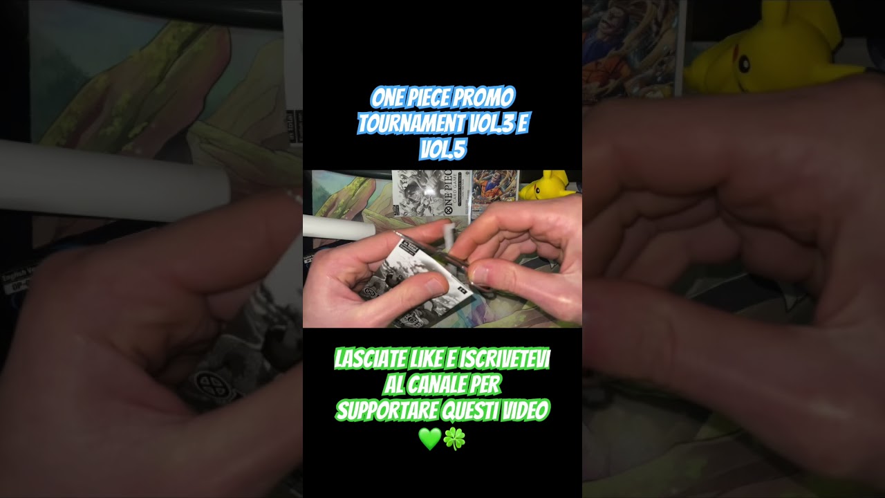 Unboxing ONE PIECE card game:Tournament pack vol.3 e vol.5