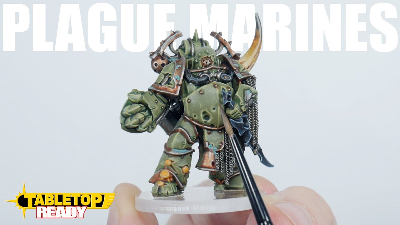 How To Paint Death Guard Plague Marines for Warhammer 40,000