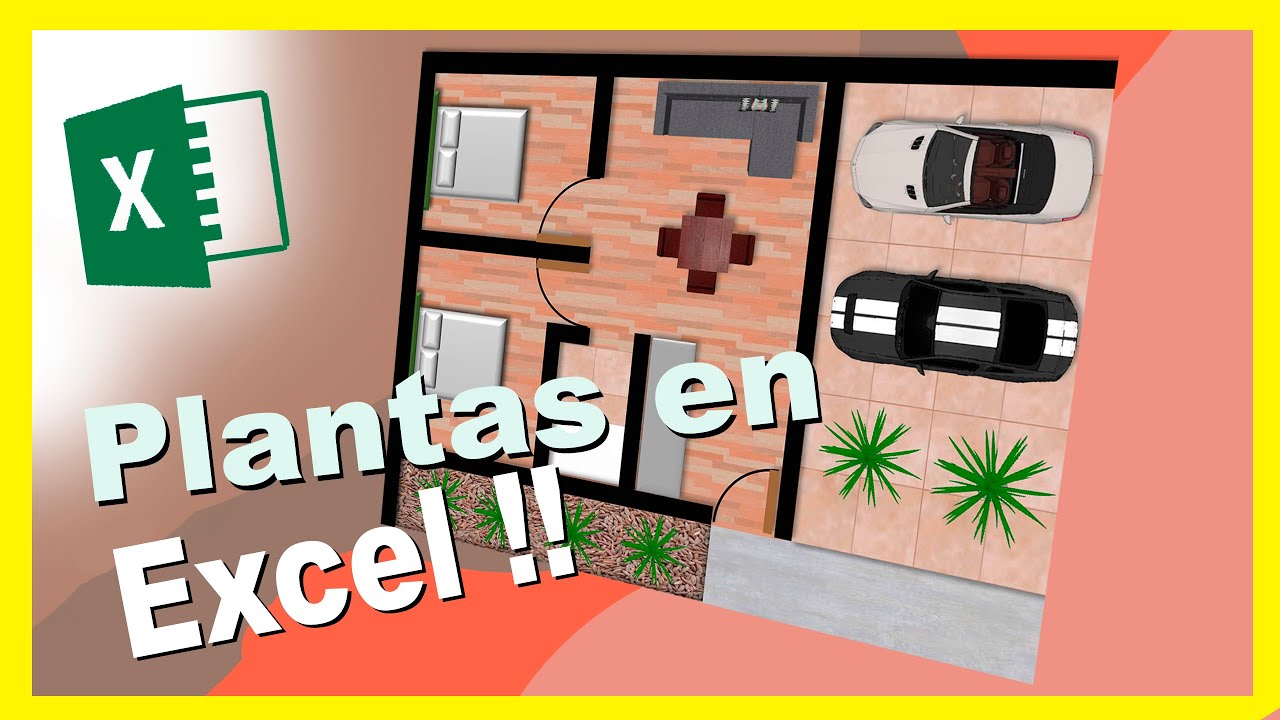 Como Hacer Planos en Excel facil y rápido