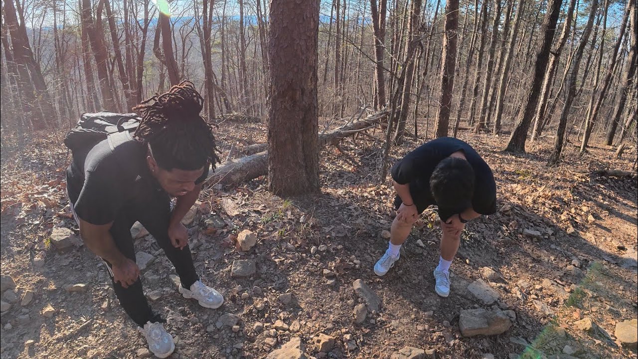 Hiking with the boys 