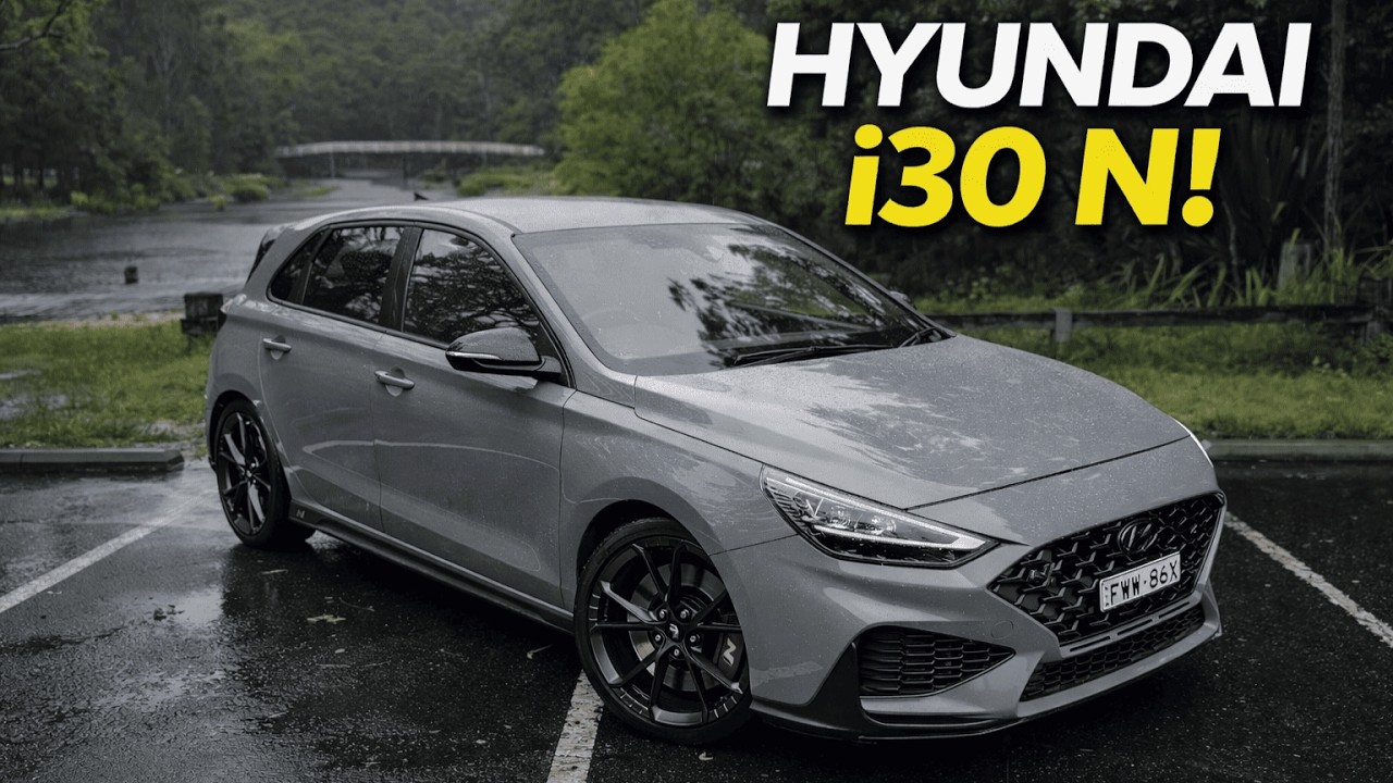 Hyundai I30N Manual // Rainy Day + Turbo Noises POV