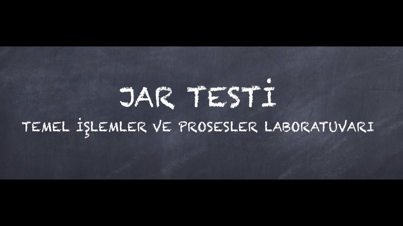 Jar Testi