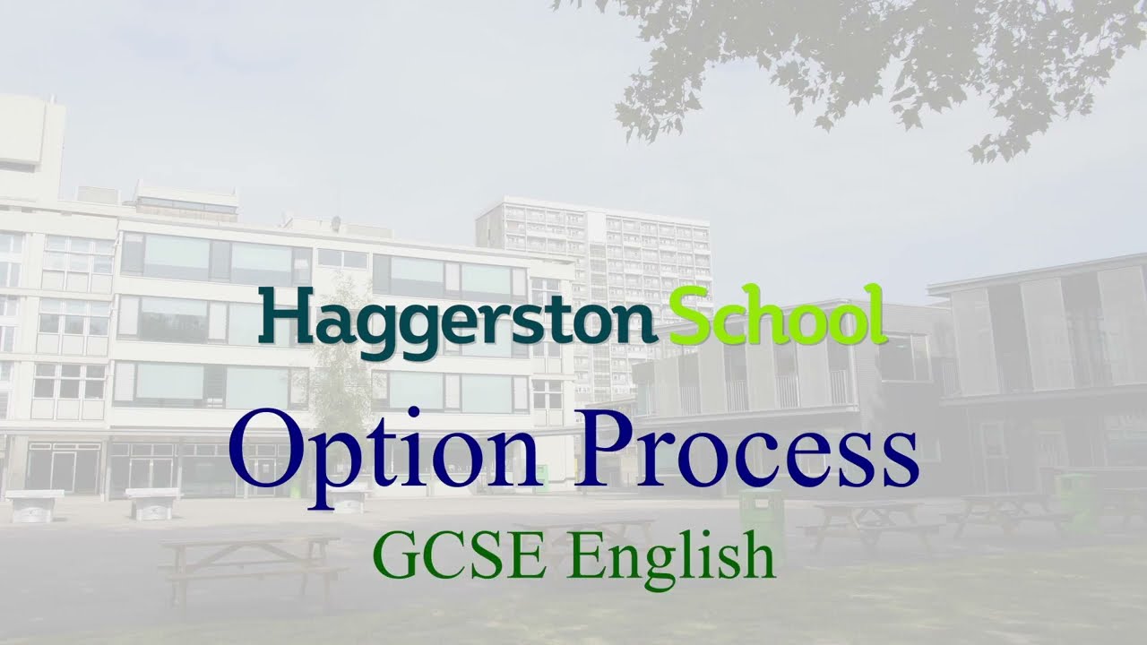 GCSE ENGLISH