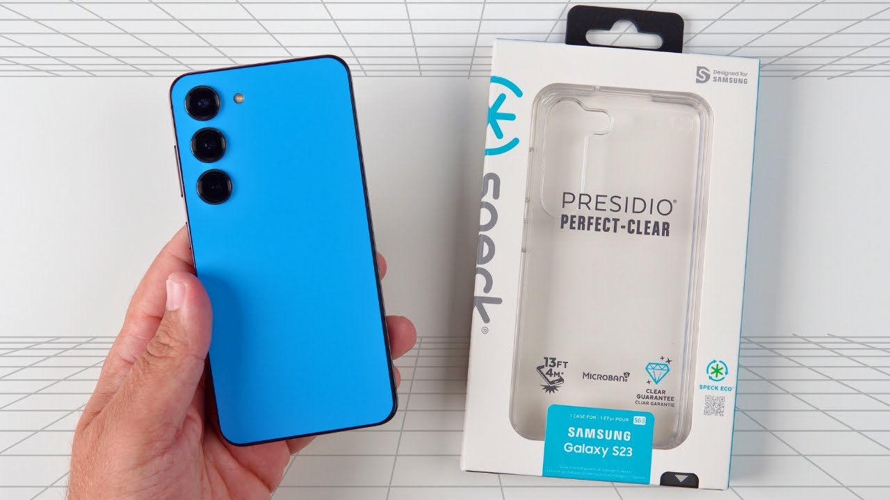 Почему пользователи Samsung Galaxy S23 любят чехол Speck Presidio Perfect-Clear
