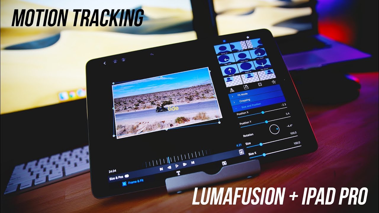 How-To: Motion Tracking Text with LumaFusion on iPad Pro