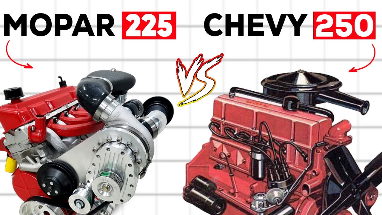 Mopar 225 Slant Six vs Chevrolet 250 Inline Six | Who Was The King?