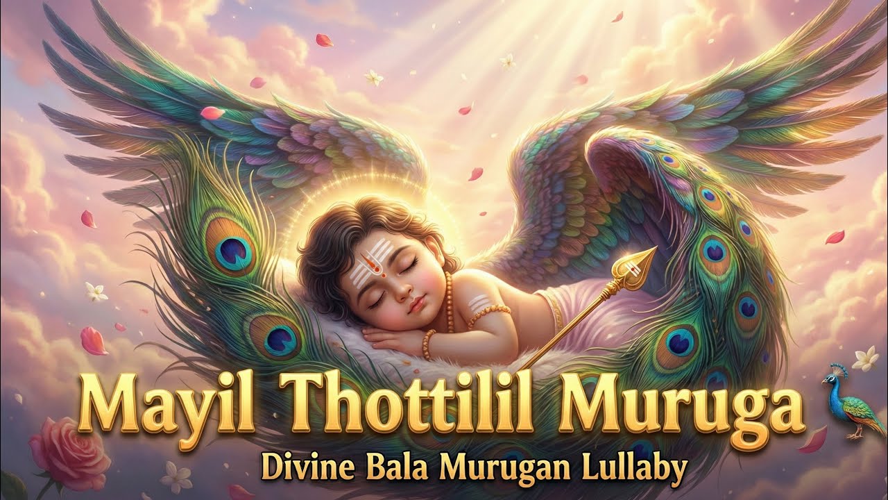Mayil Thottilil Thoongum Muruga | Baby Murugan Devotional Song | Saravana Bhava | Bala Murugan 🦚✨ 