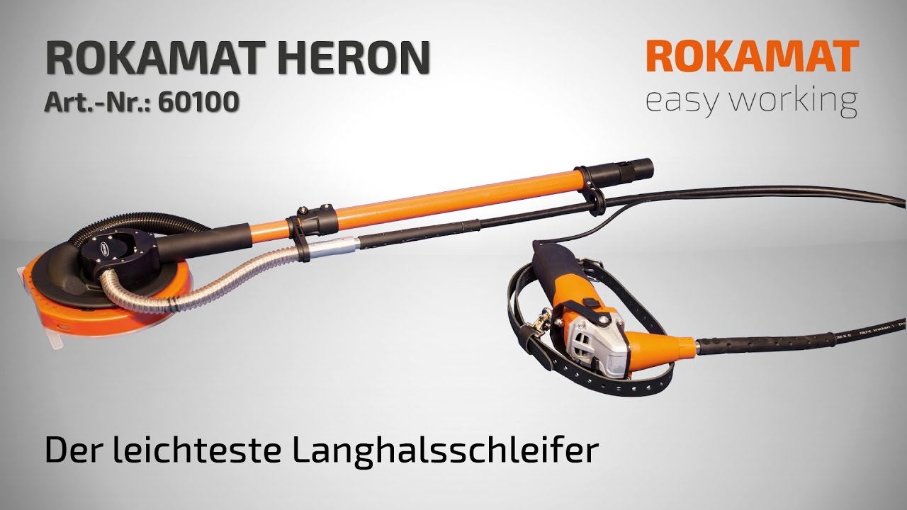 Der leichteste Langhalsschleifer ROKAMAT HERON
