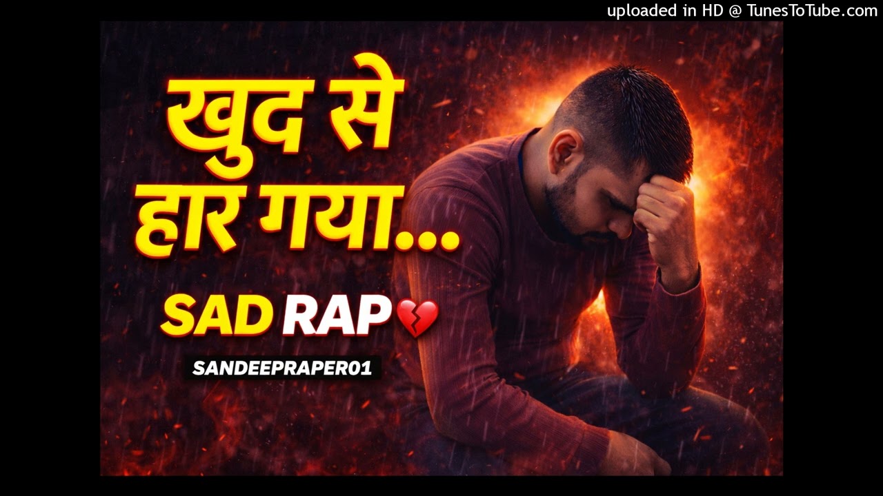 “Khud Se Haar Gaya 💔 | Hindi Sad Rap | Real Life Struggle Rap Song”
