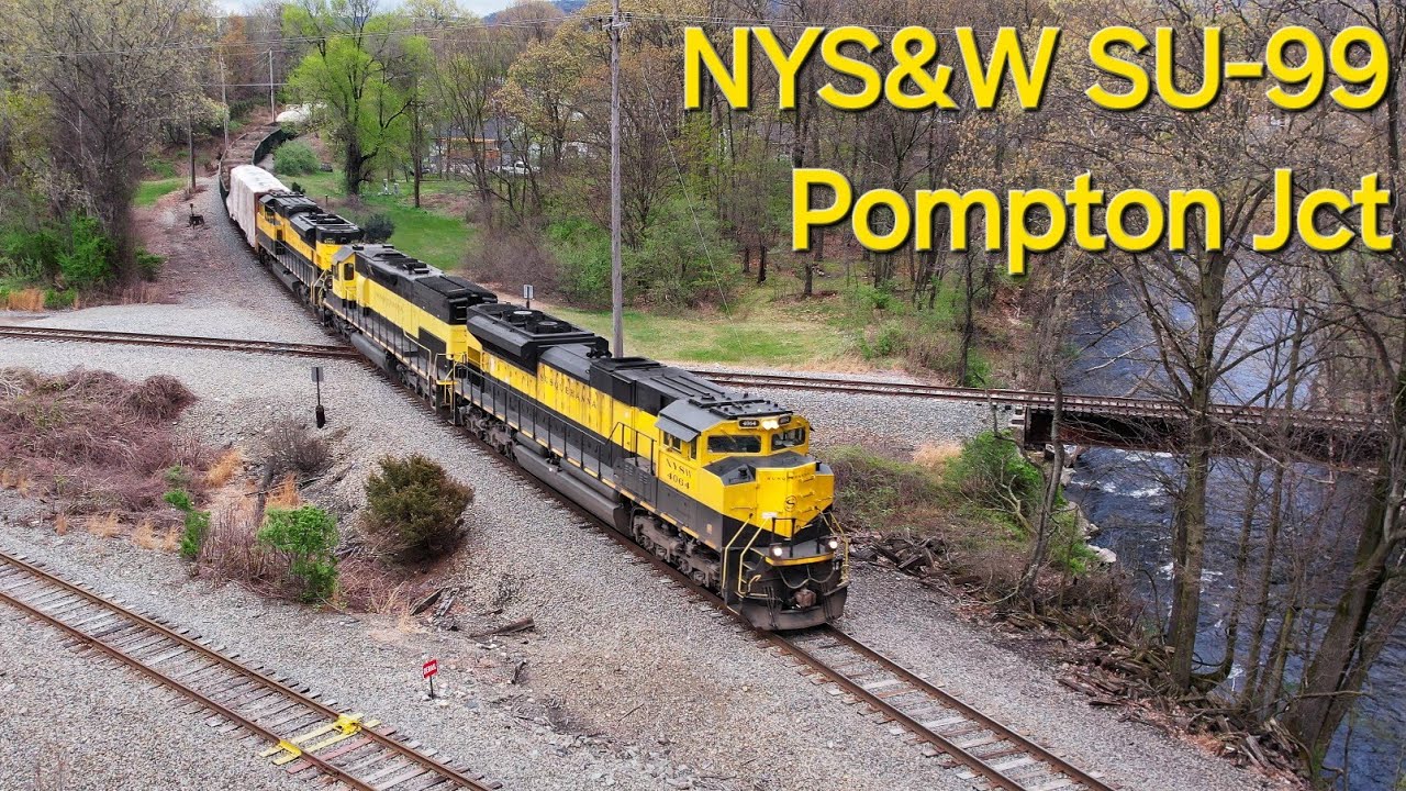 NYS&W SU-99 at Pompton Junction