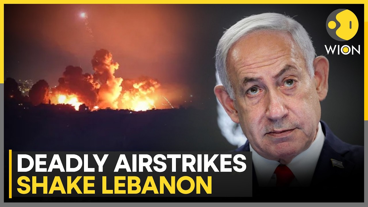 Israel-Lebanon War: Israel Pounds South Lebanon, At Least 12 Killed | WION News
