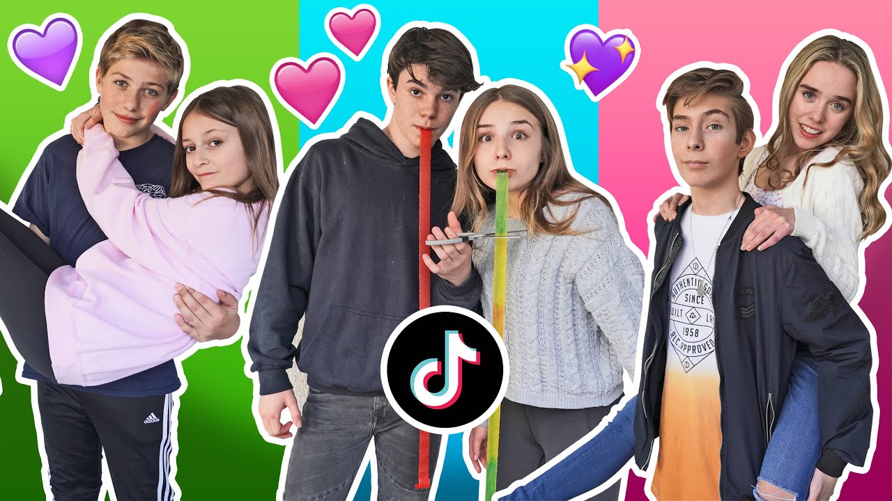 Recreating VIRAL Couples TikToks With My CRUSH Challenge **Try Not To CRINGE** ❤️🔥| Piper Rockelle